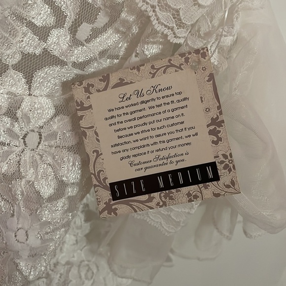 NWT Alana Gale Intimates Lace Nightie - Picture 4 of 7